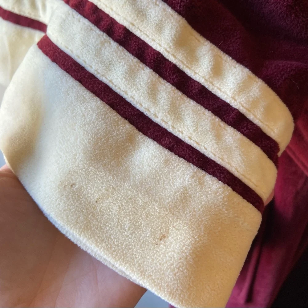SOLD Vintage 80βs Christian Dior Velour Robe - Picture 8 of 12